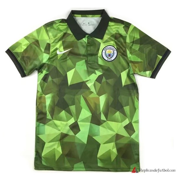 Polo Manchester City 2017-2018 Verde